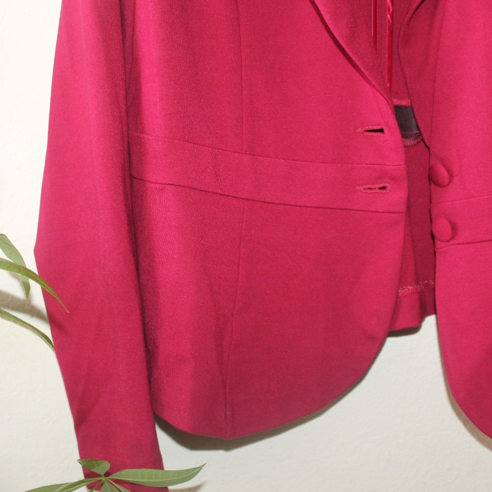 Torrid Burgundy Blazer
